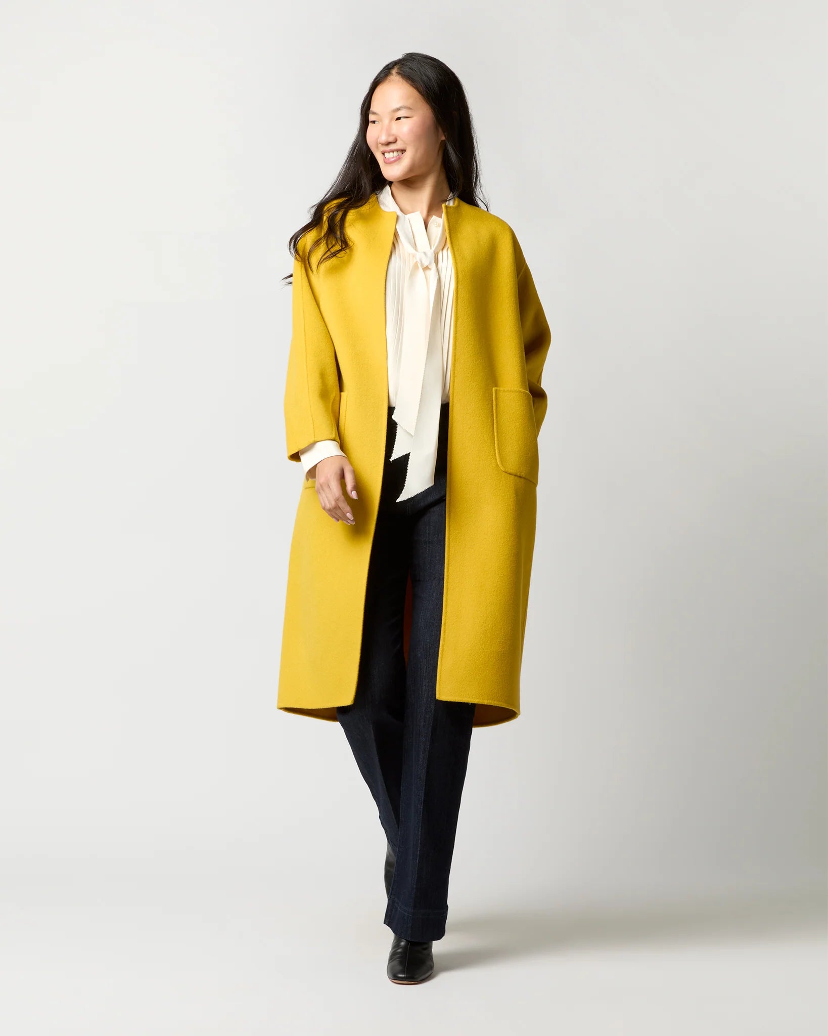 Ann Mashburn Valeria Double Face Coat