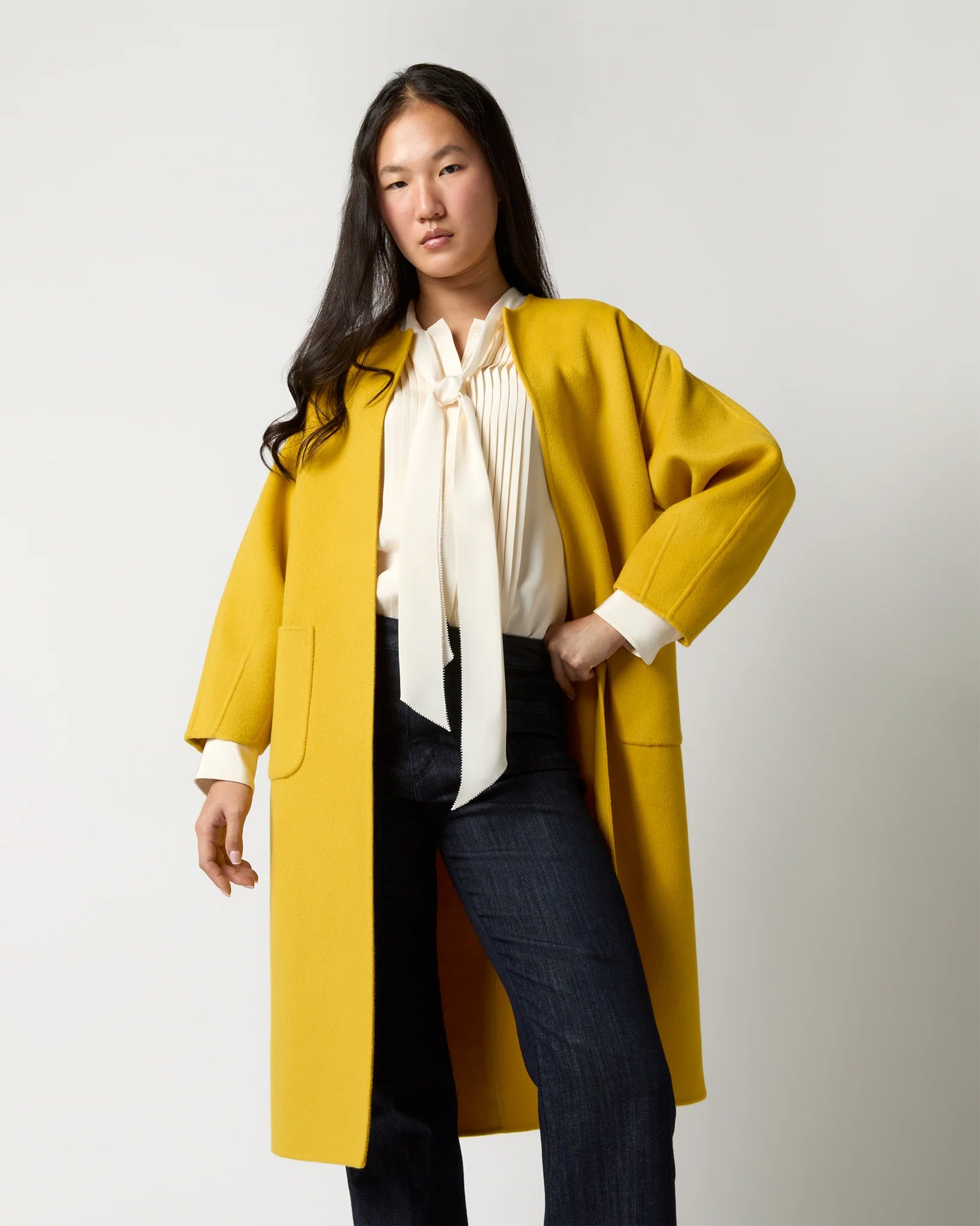 Ann Mashburn Valeria Double Face Coat