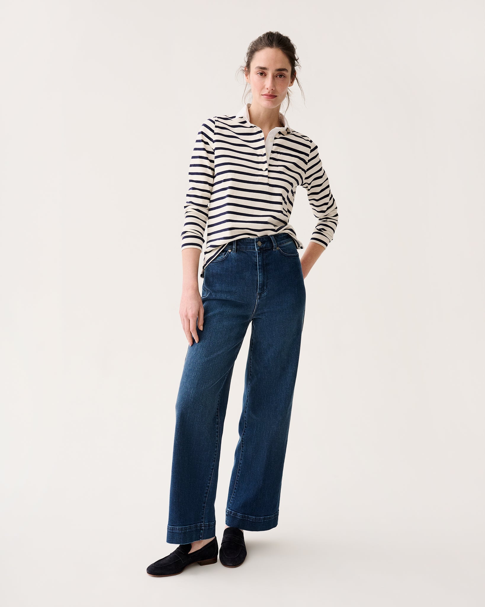 Ann Mashburn Franny Rugby Polo