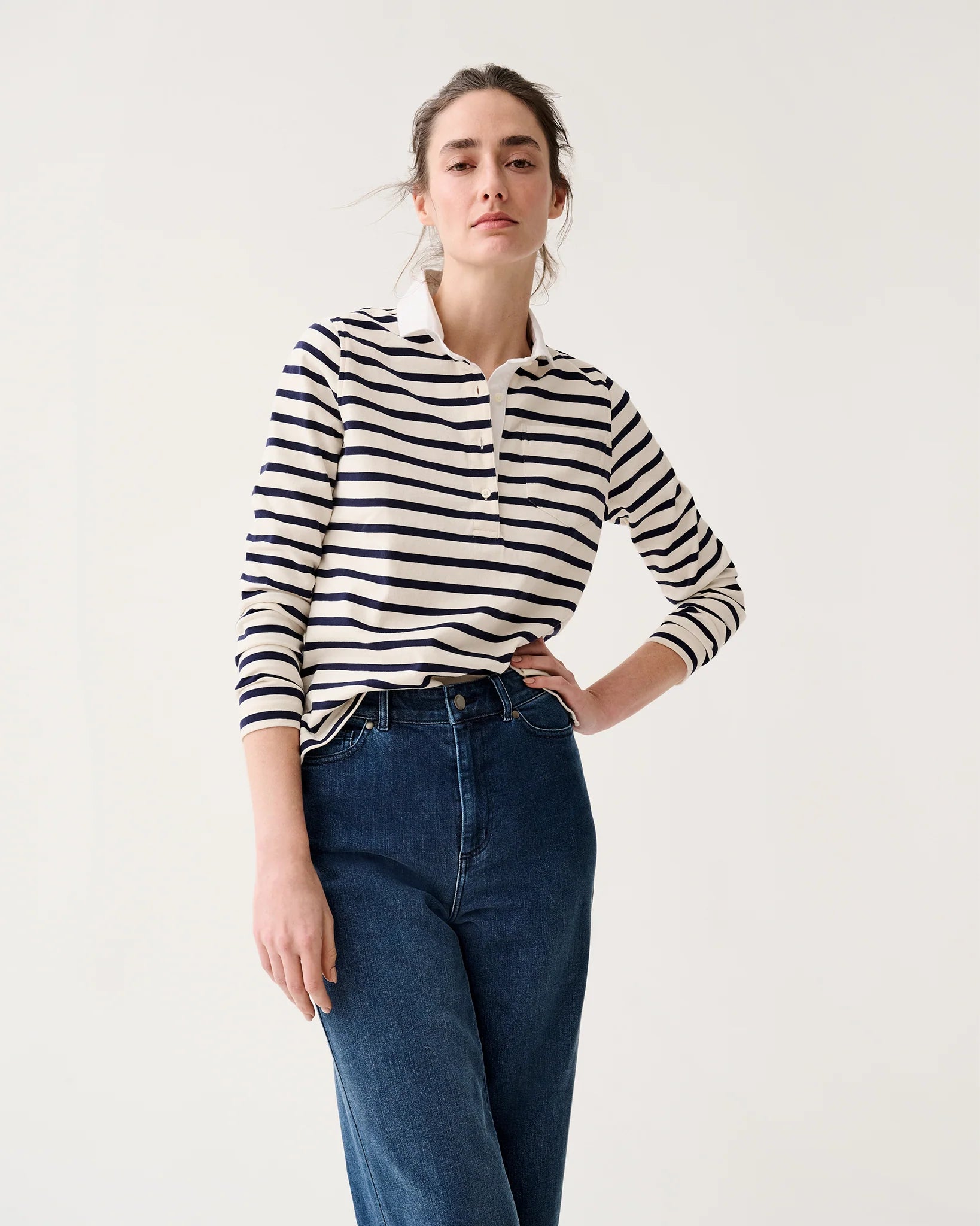 Ann Mashburn Franny Rugby Polo