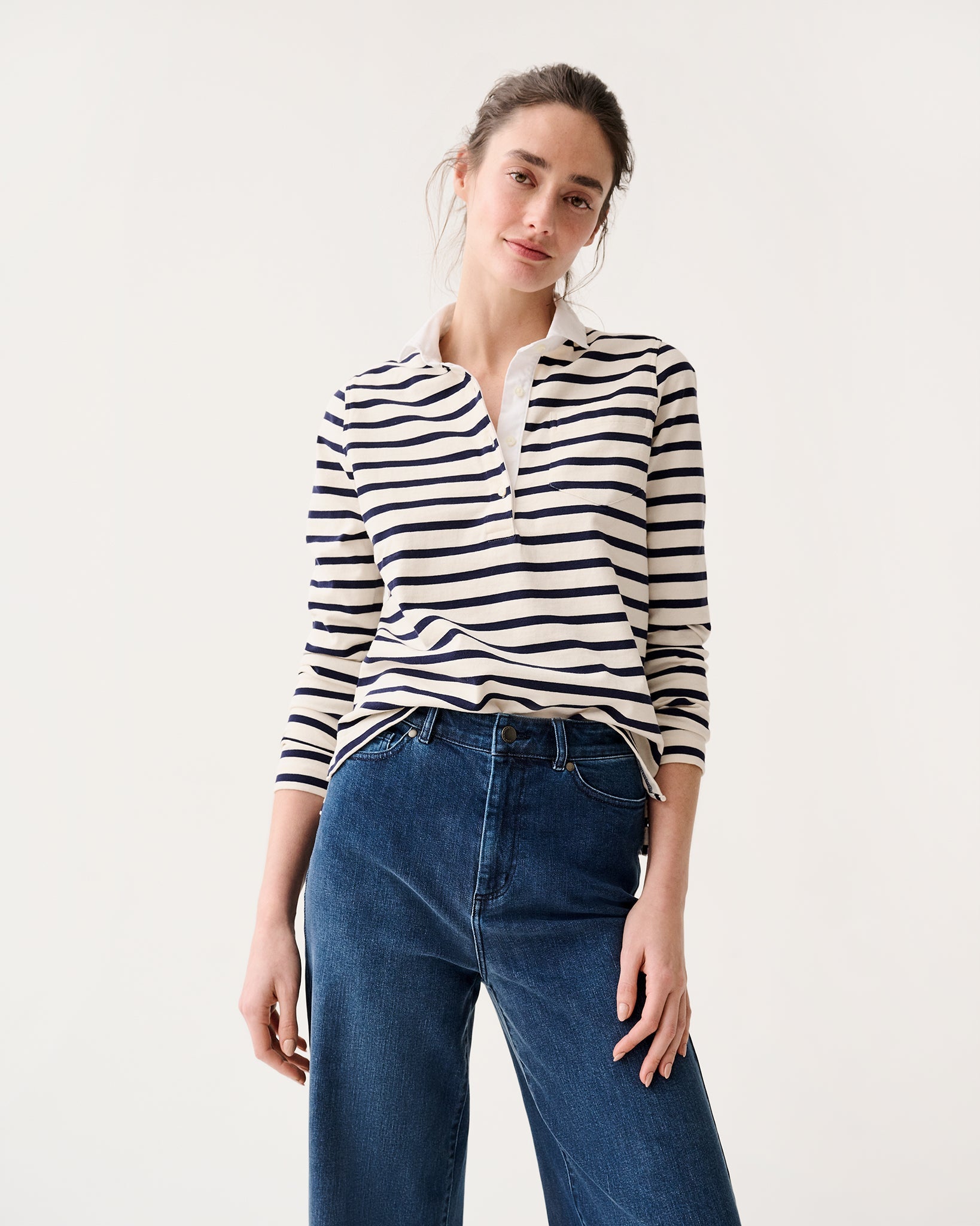 Ann Mashburn Franny Rugby Polo