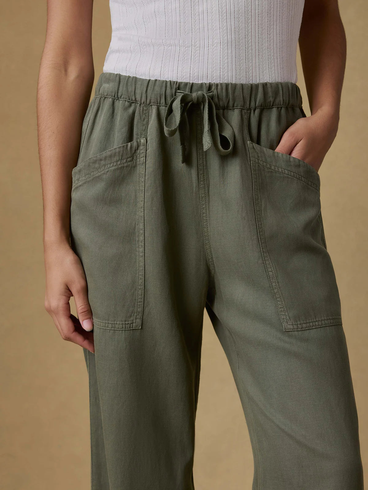 Faherty Topanga Drape Pant