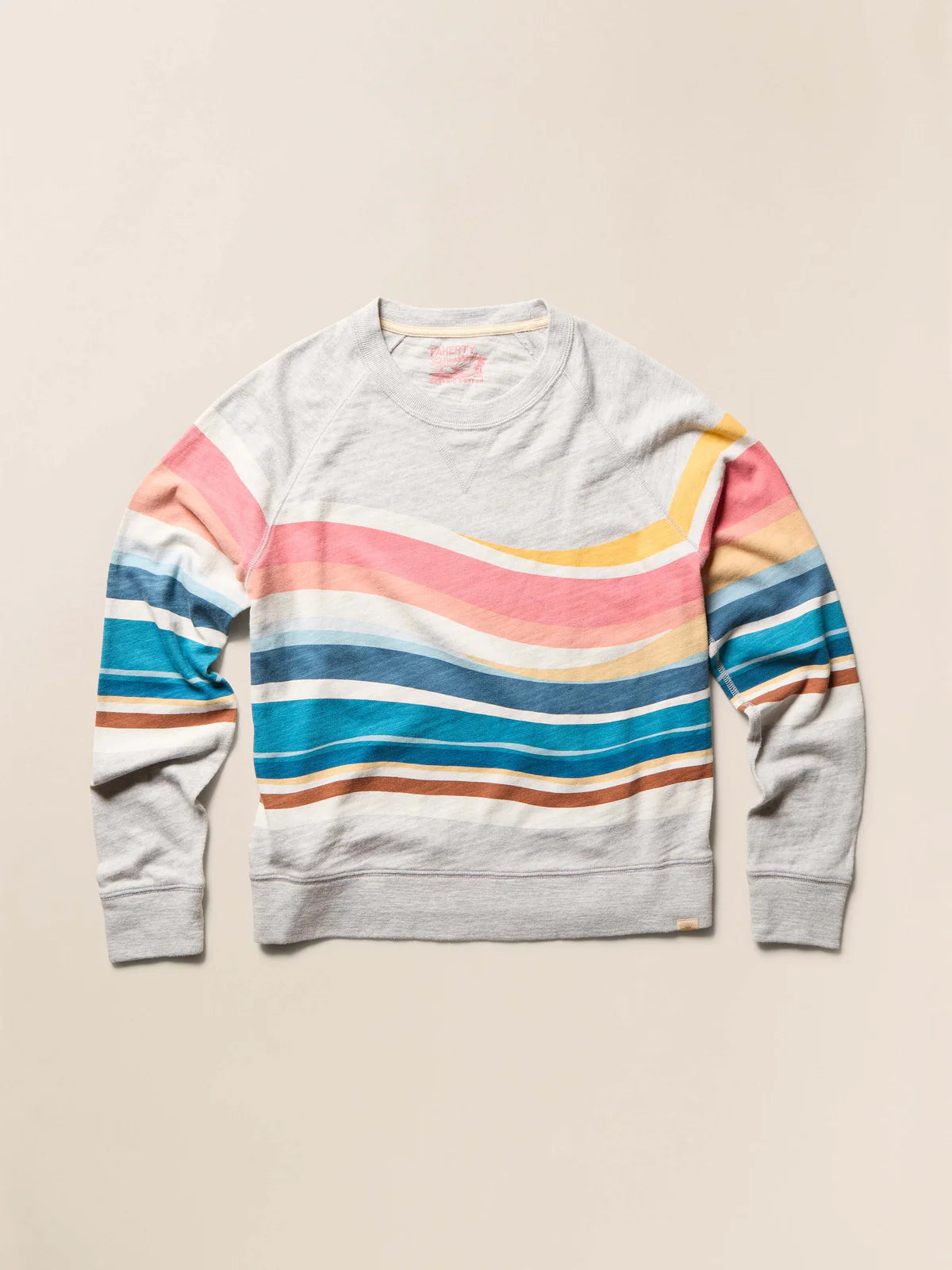 Faherty Sunwashed Organic Crewneck