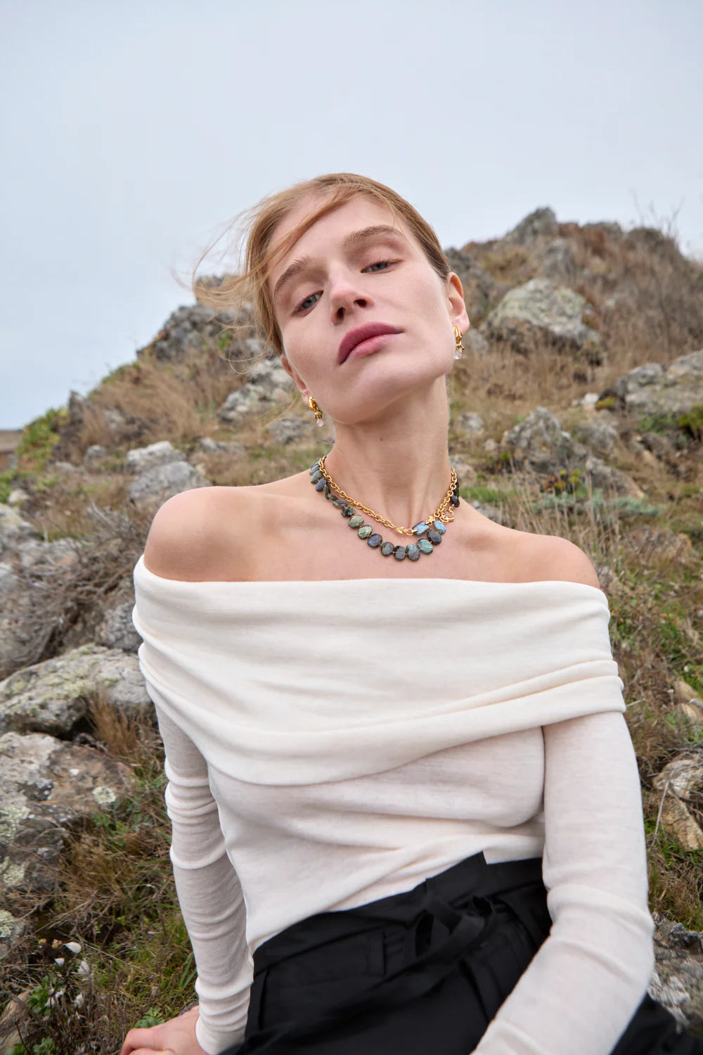 Chan Luu Ursula Necklace Labradorite NG-15372