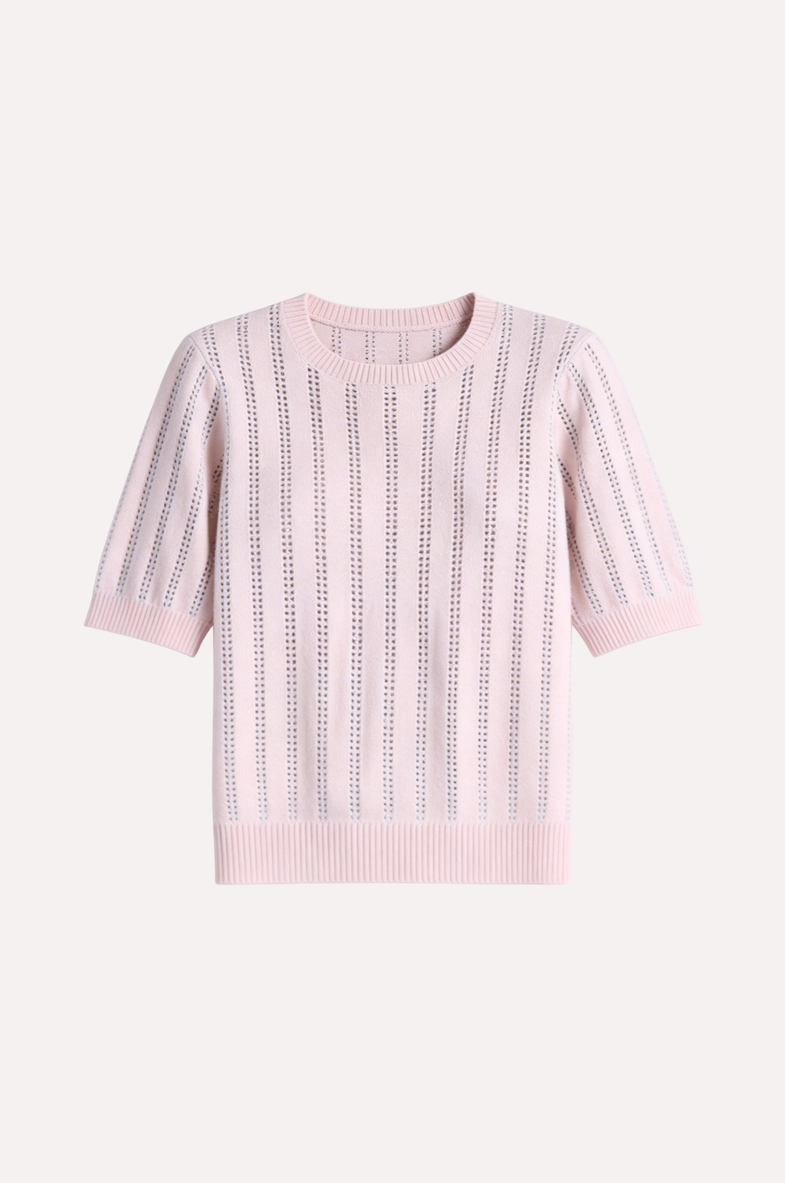 Minnie Rose Sparkle Short Sleeve Crew