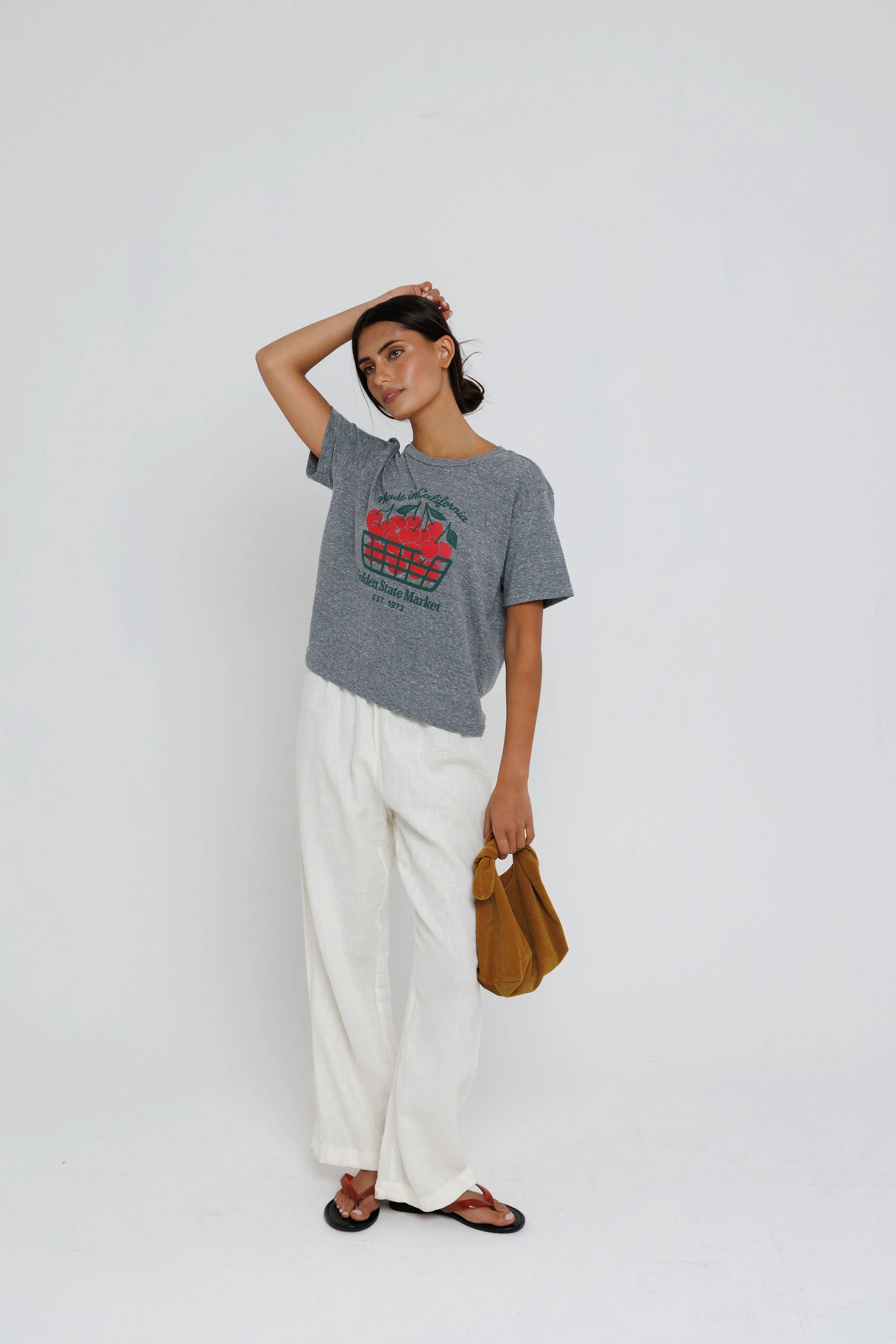 Sunny Somewhere California Cherries Everyday Tee