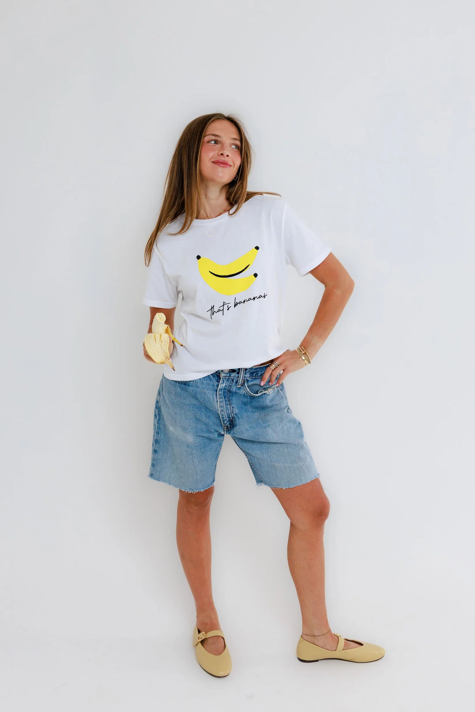 Sunny Somewhere That's Bananas Everyday Tee