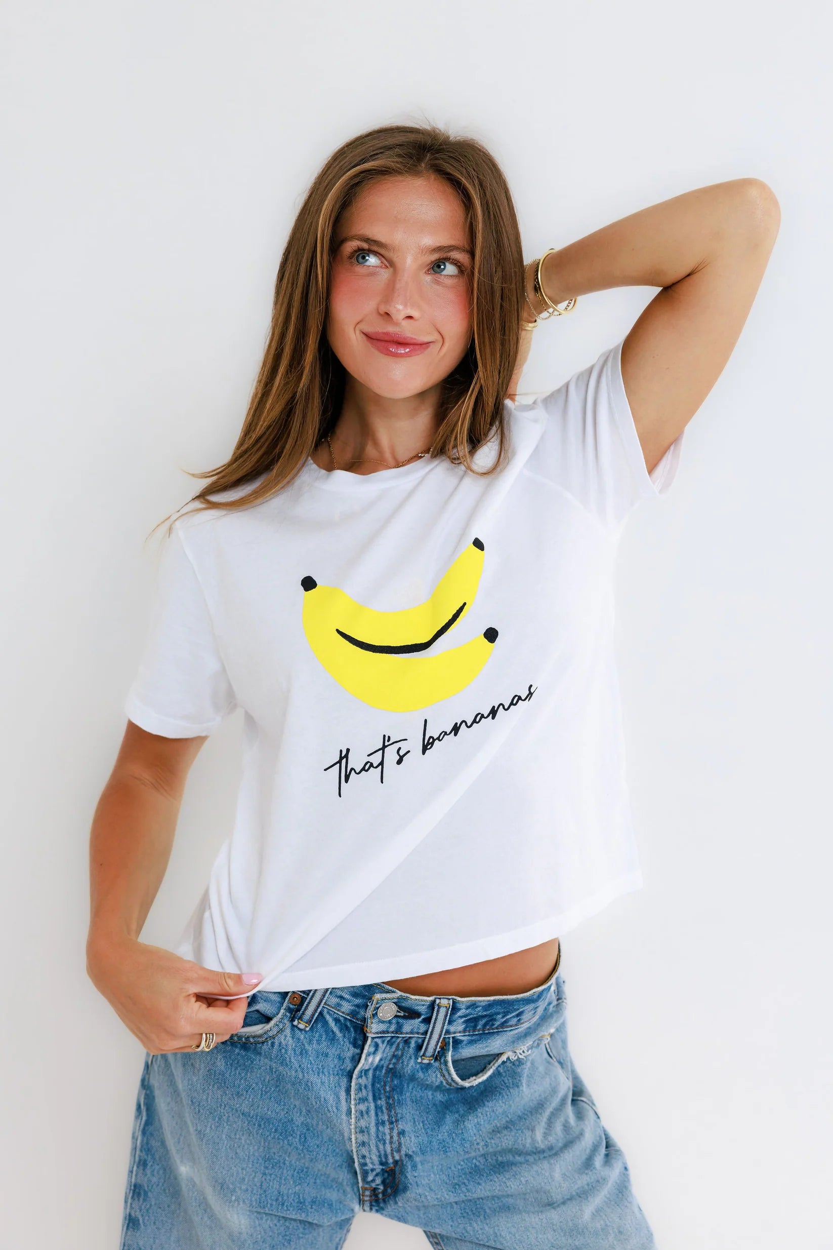 Sunny Somewhere That's Bananas Everyday Tee