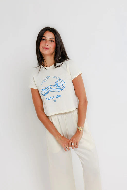Sunny Somewhere Positano Italy Tiny Tee