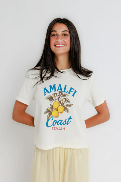 Sunny Somewhere Amalfi Coast Italia Everyday Tee