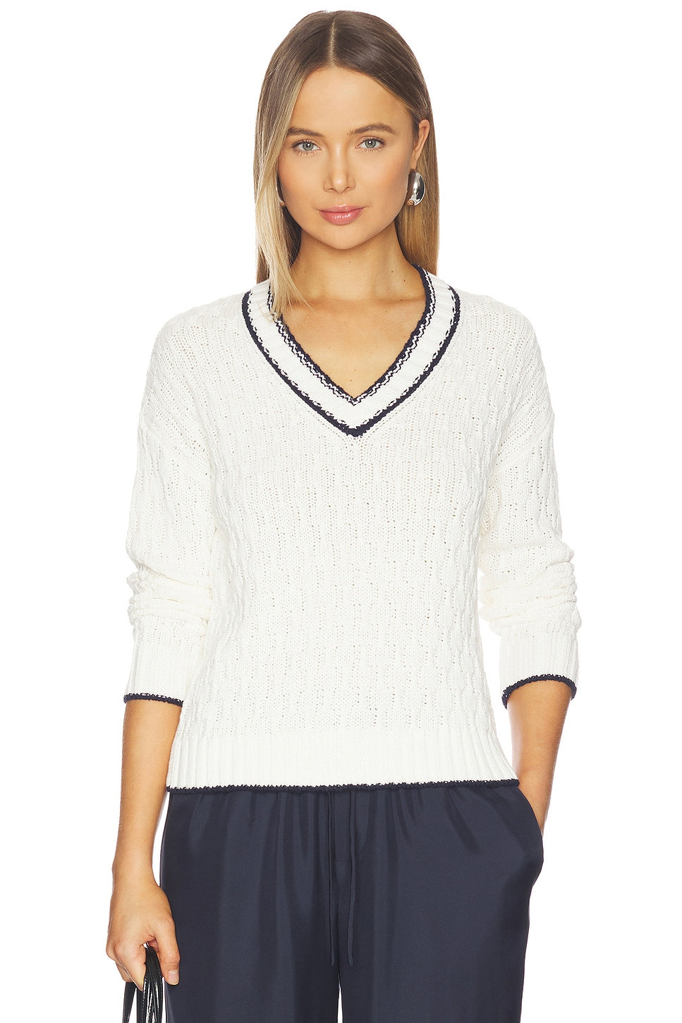 Stitches + Stripes Flannery V-Neck