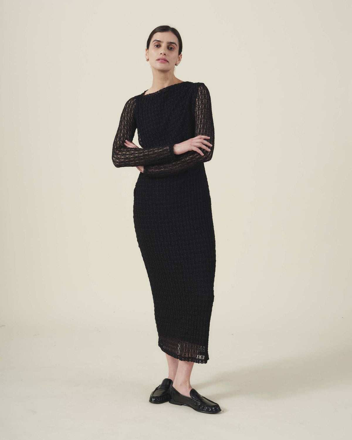 Velvet by Graham and Spencer Sophia Stretch Lace Dress