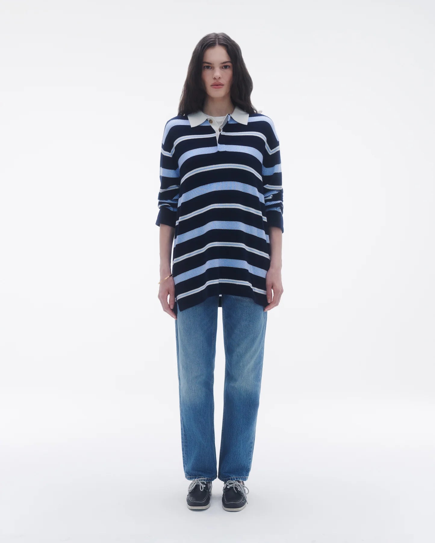 Guest in Residence Striped Rugby Sweater U28310JM