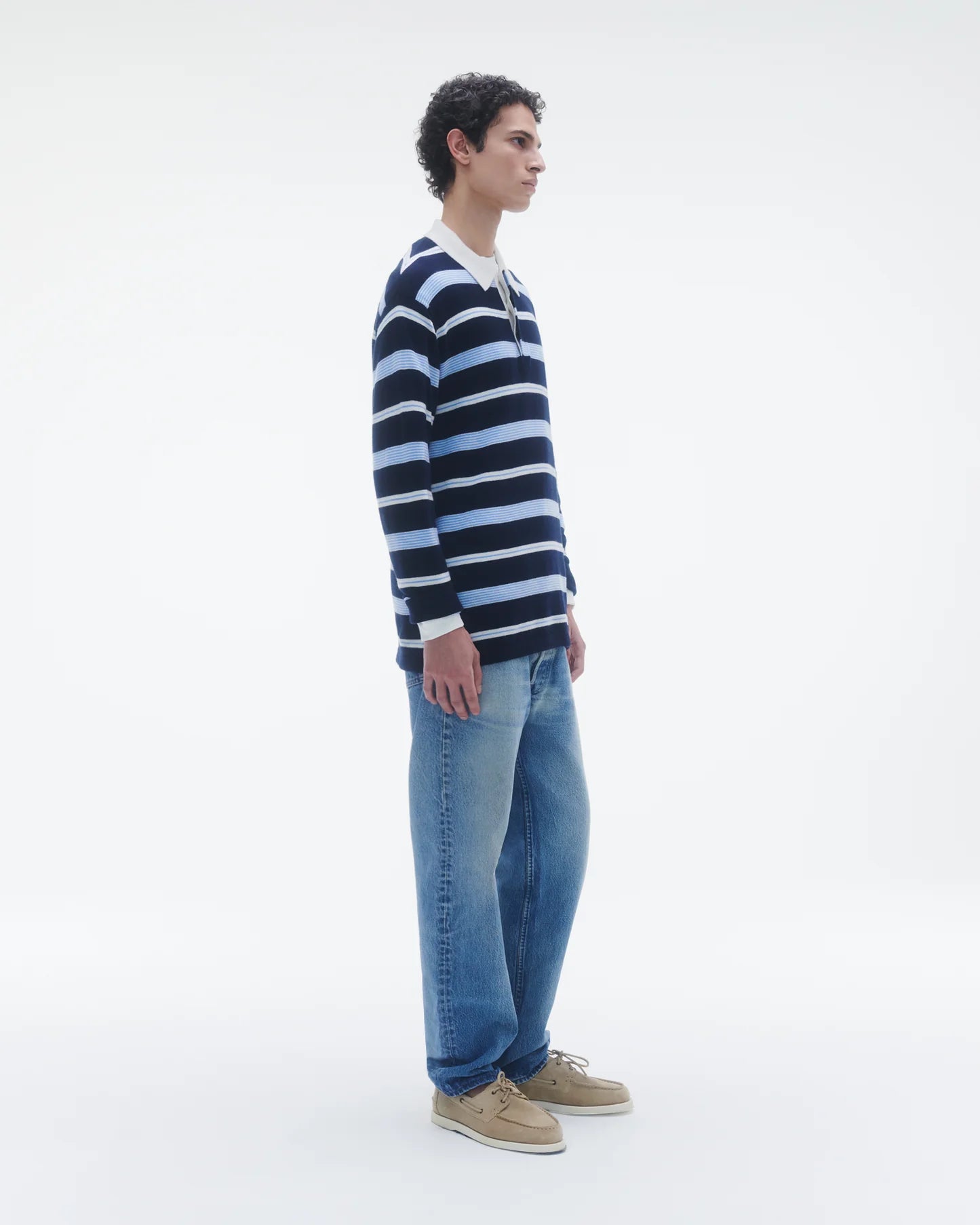 Guest in Residence Striped Rugby Sweater U28310JM