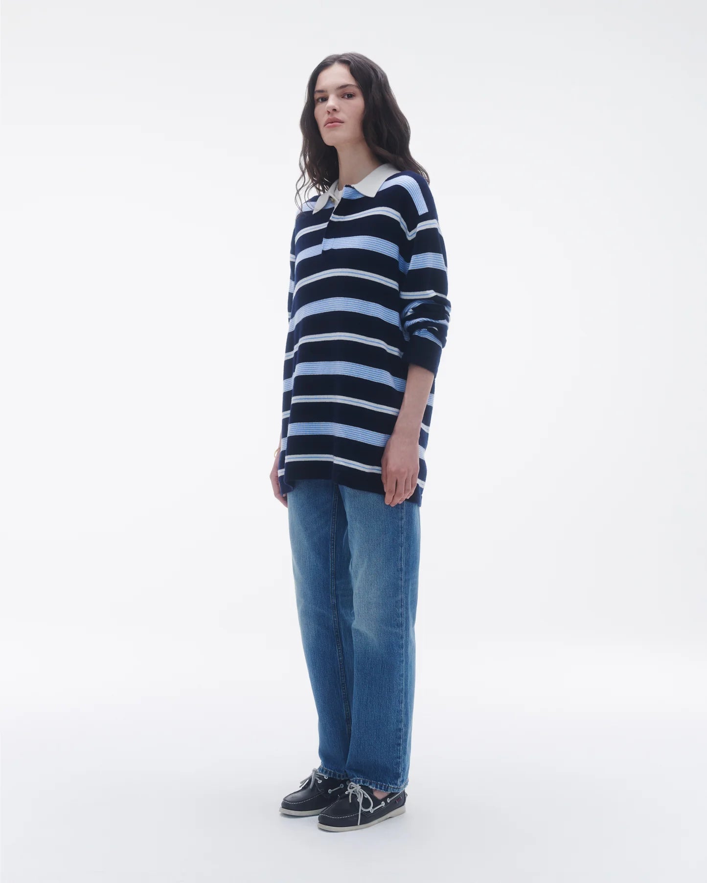 Guest in Residence Striped Rugby Sweater U28310JM