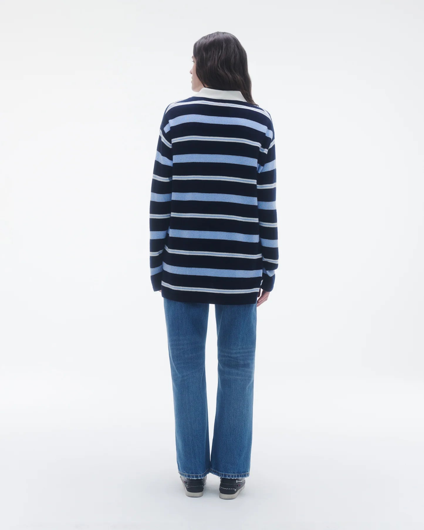 Guest in Residence Striped Rugby Sweater U28310JM