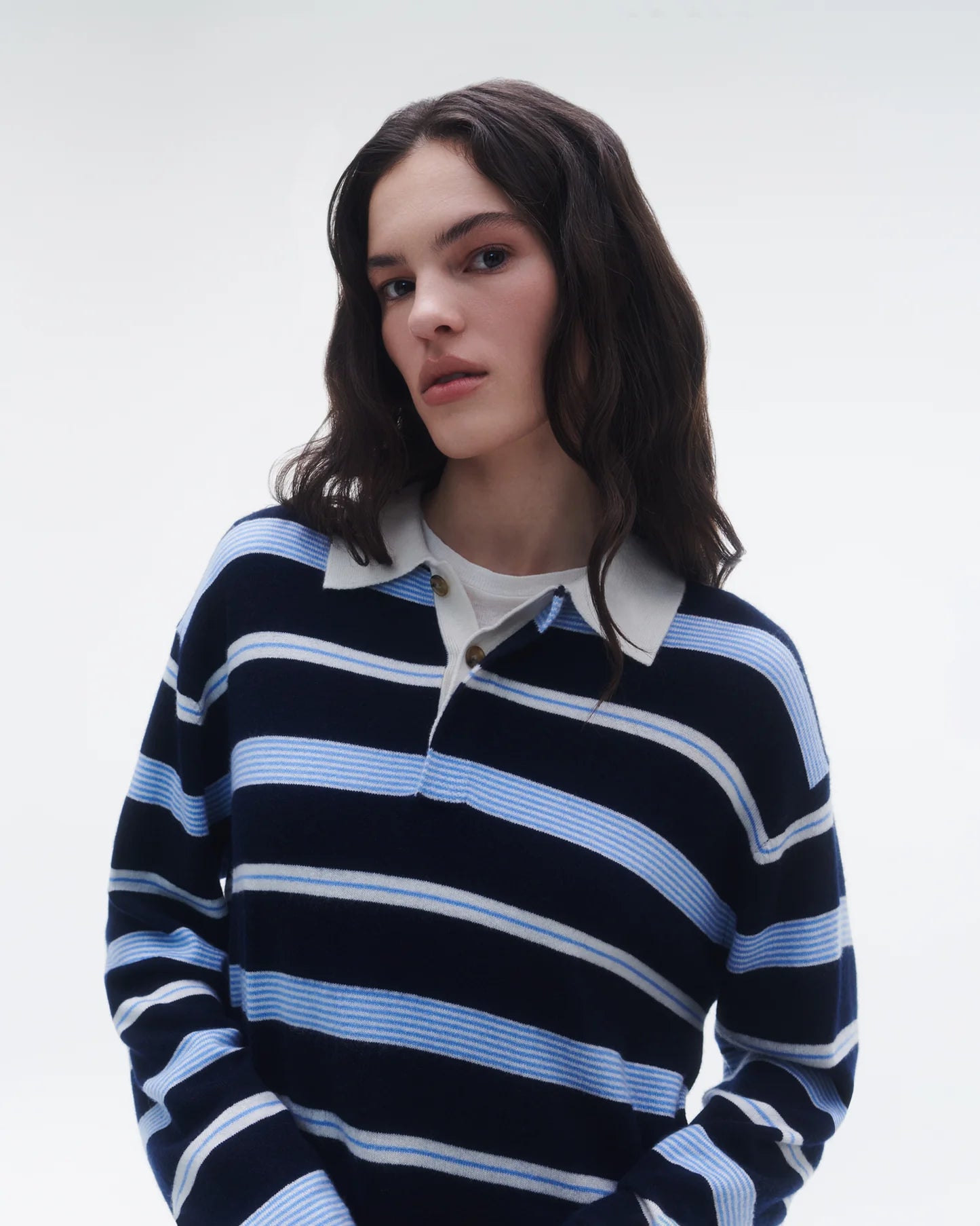 Guest in Residence Striped Rugby Sweater U28310JM