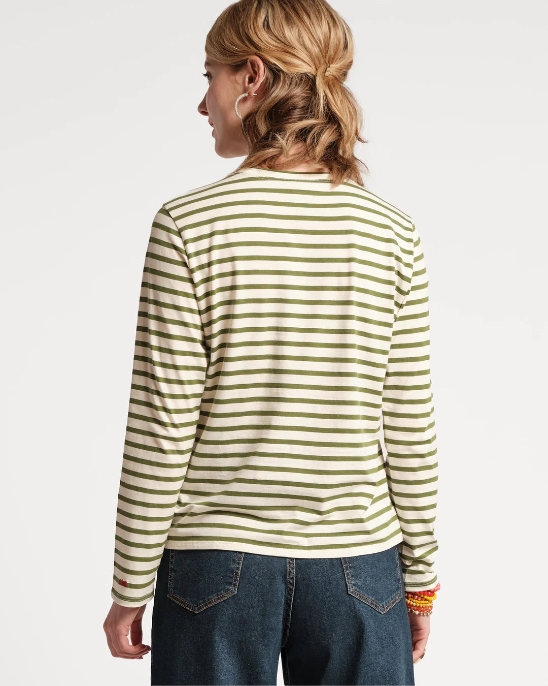 Frances Valentine Long Sleeve Striped Tee