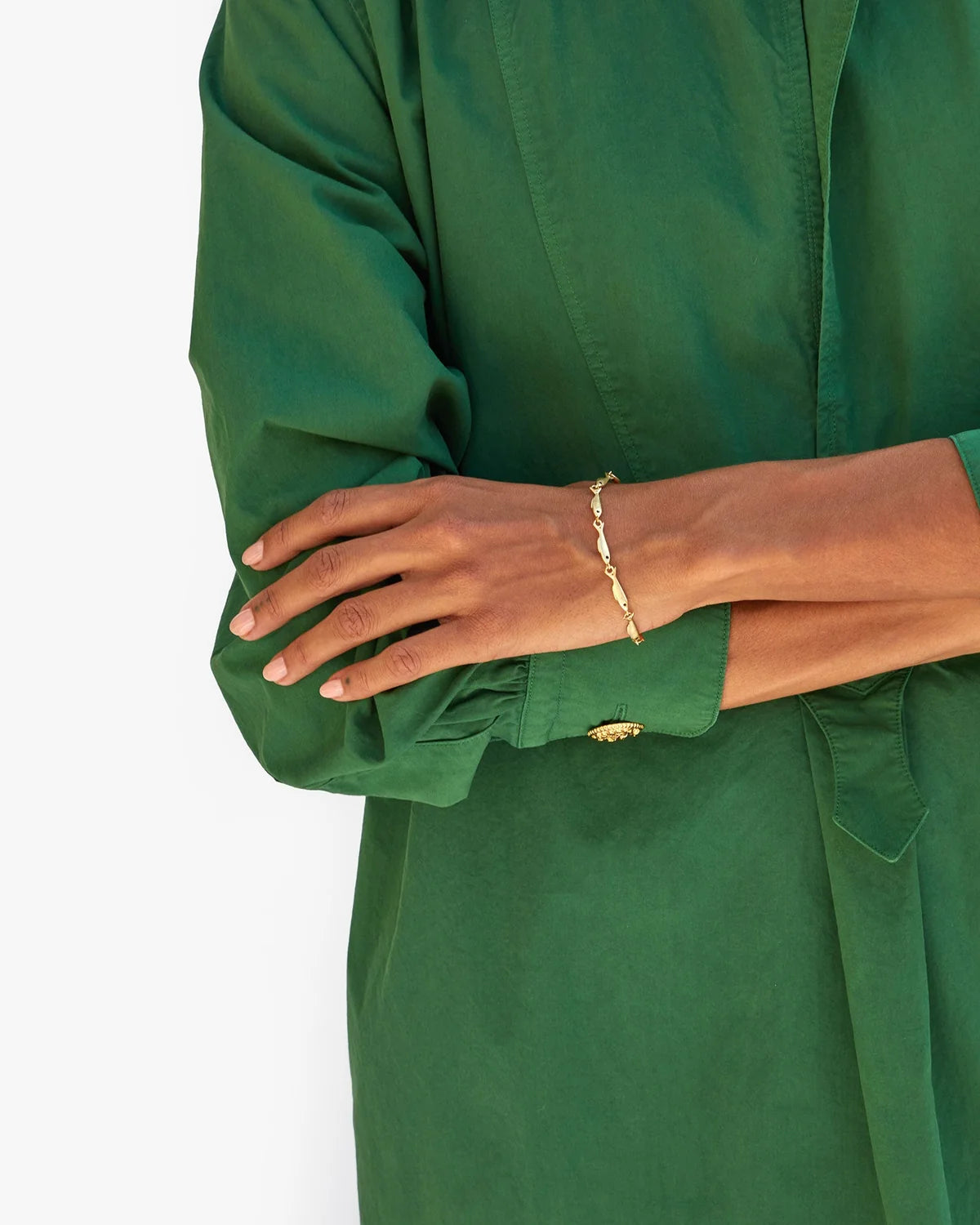 Clare V. Sardine Link Bracelet 100071