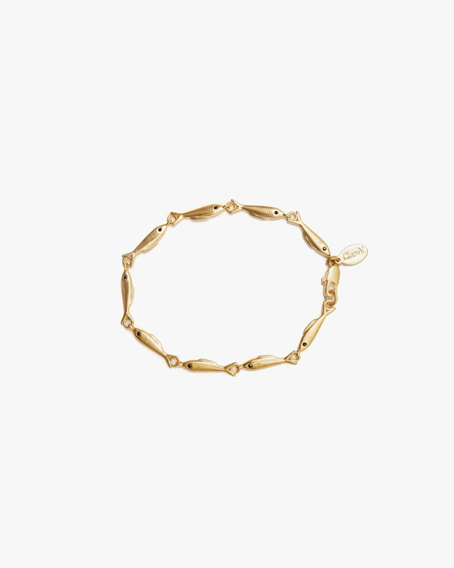 Clare V. Sardine Link Bracelet JW-BR-BU-100071