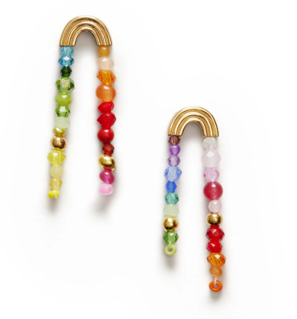 Anni Lu Double Rainbow Earrings