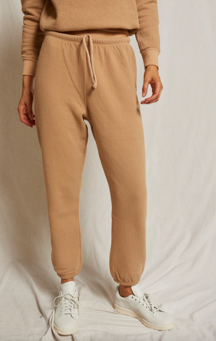 Perfect White Tee Military Thermal Jogger - Dune