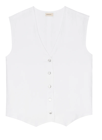 DONNI. The Linen Vest