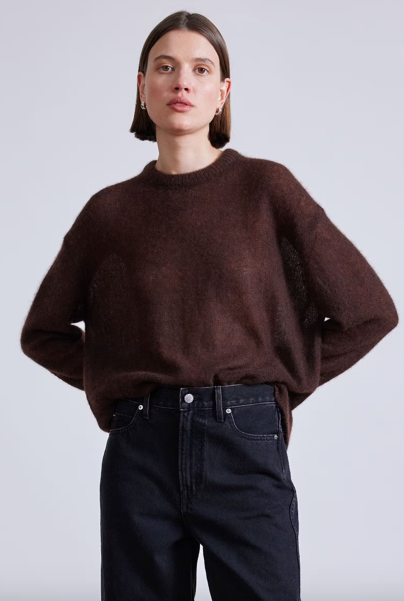 Apiece Apart Softest Tissue Weight Sweater