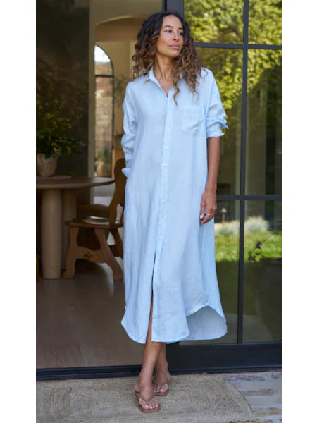Frank & Eileen Megan One Size Maxi Shirtdress