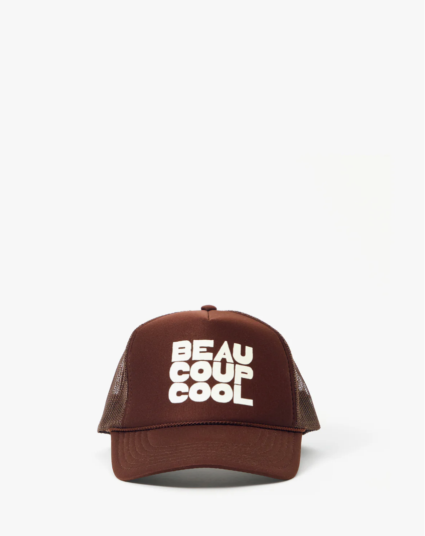 Clare V. Trucker Hat Beaucoup Cool AC-HT-HT-100205