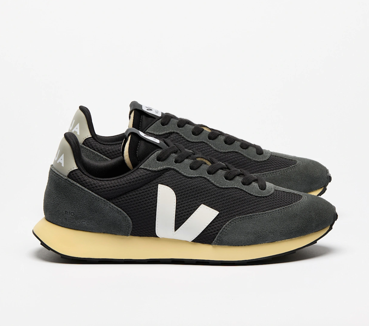 Veja RIO BRANCO II ALVEOMESH BLACK WHITE