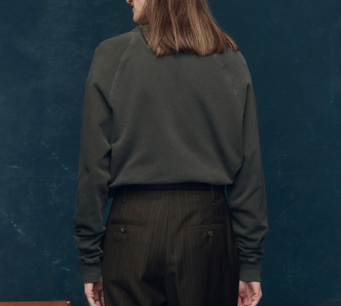 The Great The College Sweatshirt with Bear Graphic