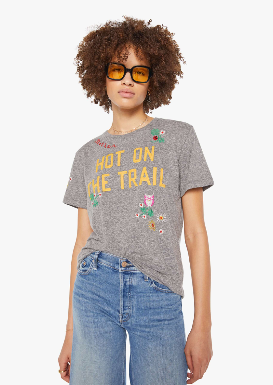Mother Denim The Rowdy Tee Shirt 8671-1471-HTL