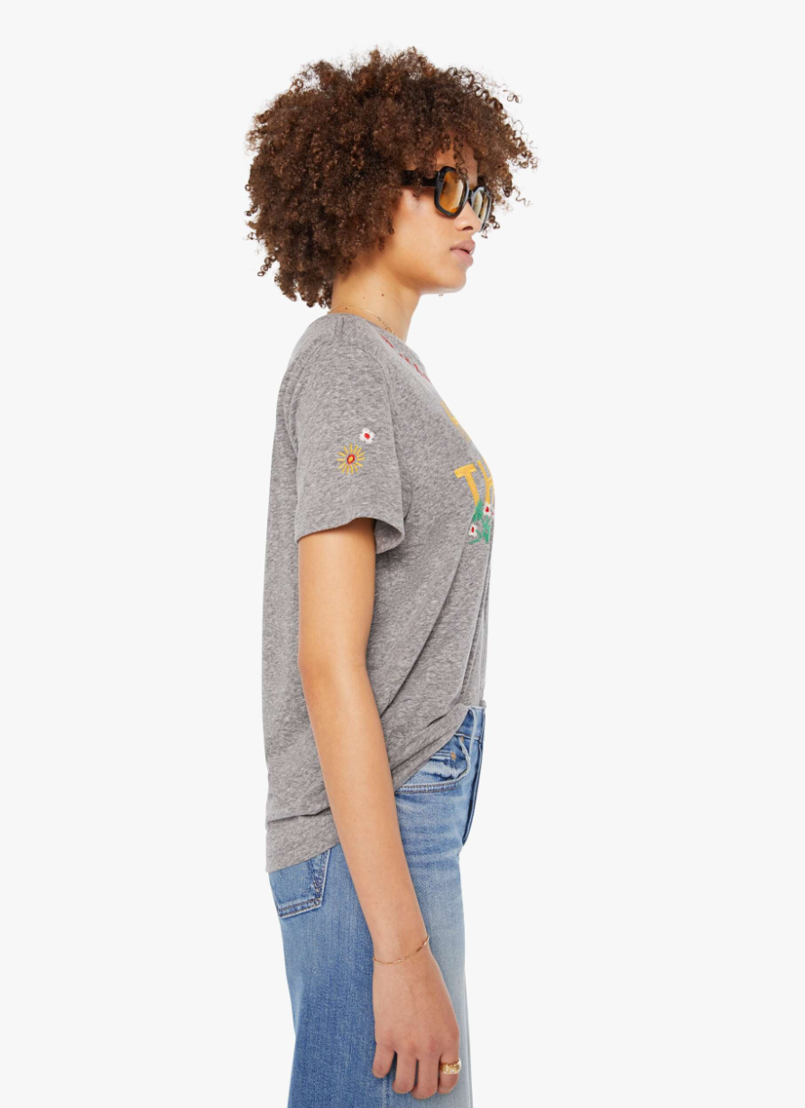 Mother Denim The Rowdy Tee Shirt 8671-1471-HTL