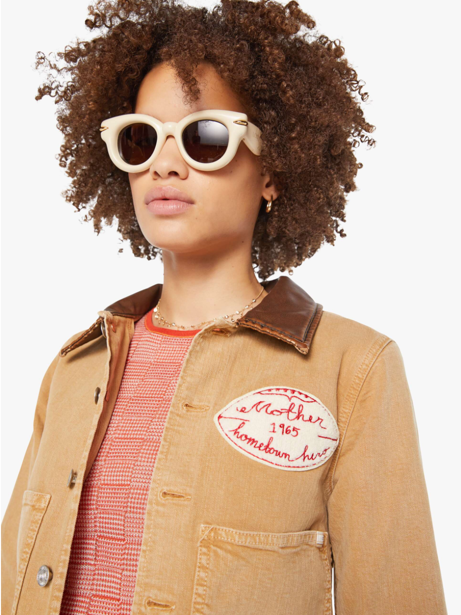 Mother Denim The Workwear Shorty Jacket 30761-544-WHW