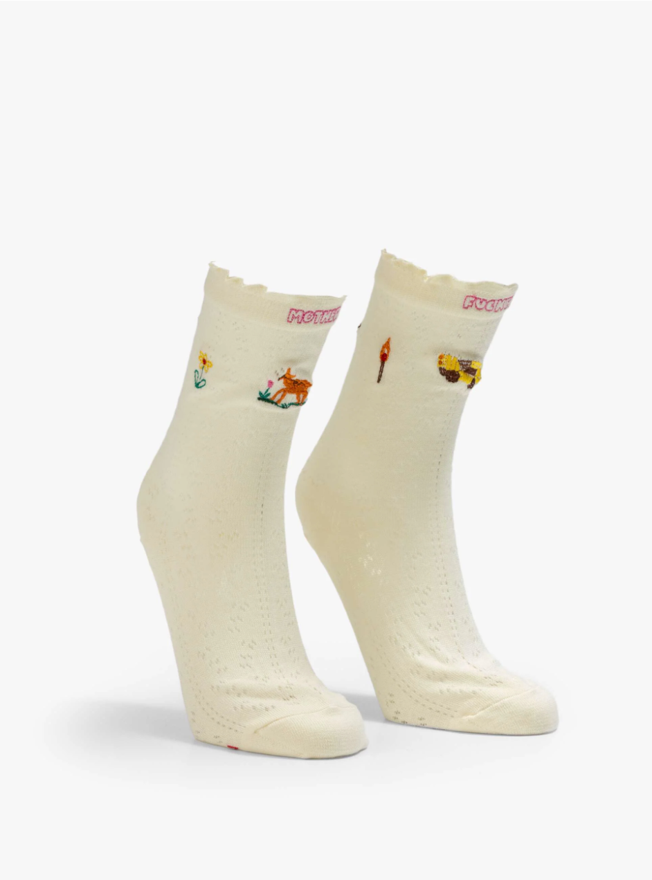 Mother Denim The Half Step Socks 7081-1555-IWL