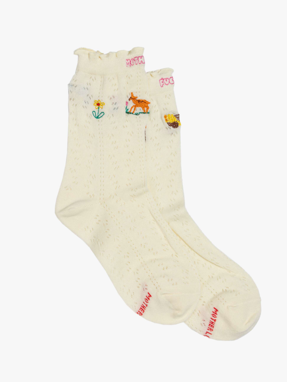 Mother Denim The Half Step Socks 7081-1555-IWL