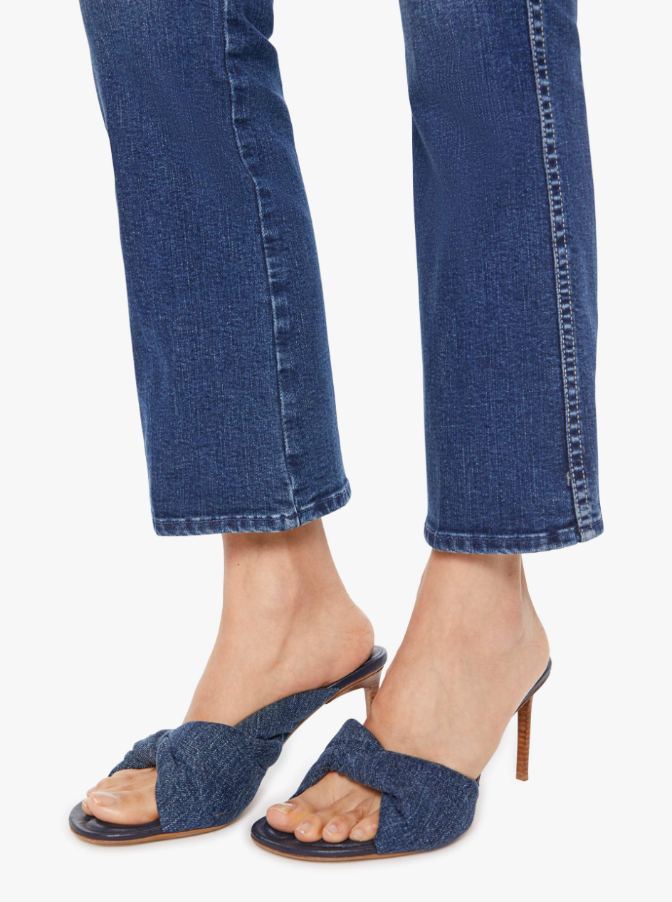 Mother Denim Mid Rise Smokin Double Flood 11077-2104-ENG