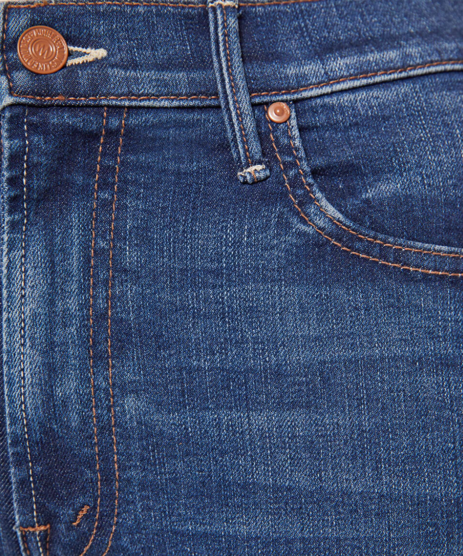 Mother Denim Mid Rise Smokin Double Flood 11077-2104-ENG