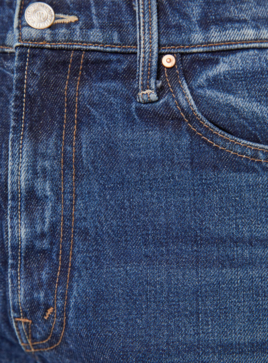 Mother Denim The Rambler Zip Heel Unplugged 10947-1396-UPL