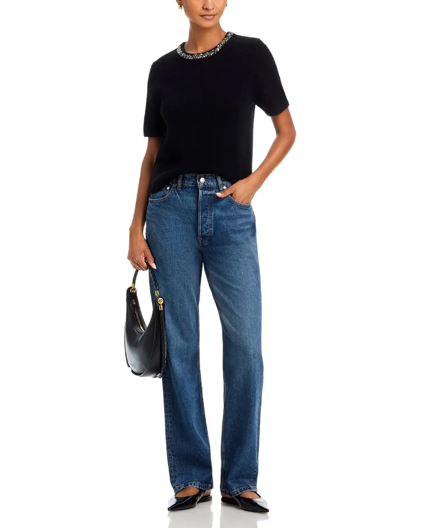 Velvet Briana Embellished Knit Top