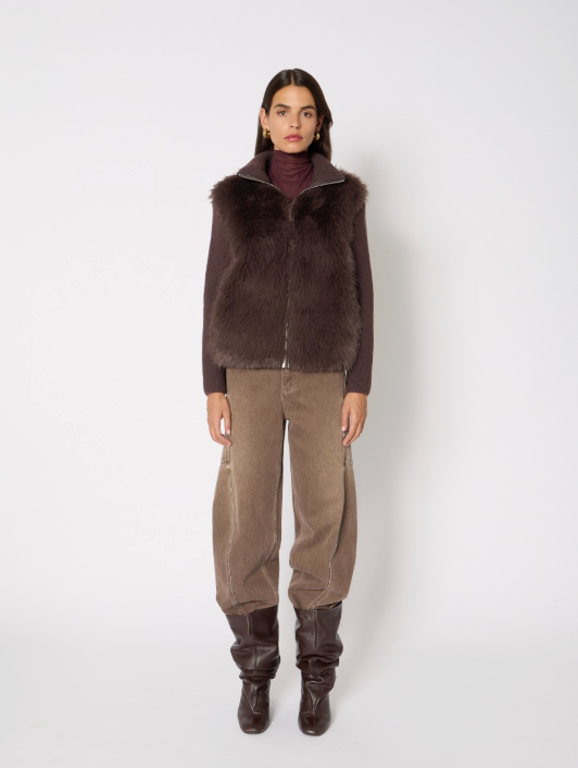 Berenice Voopy Zip-up High Collar Jacket