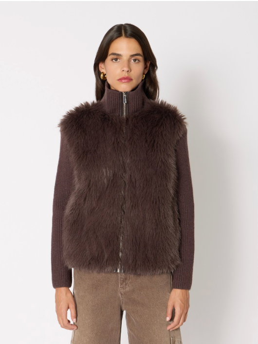 Berenice Voopy Zip-up High Collar Jacket