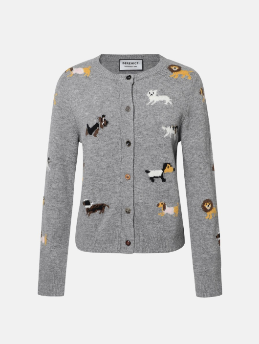 Berenice My Animals Round-Neck Cardigan