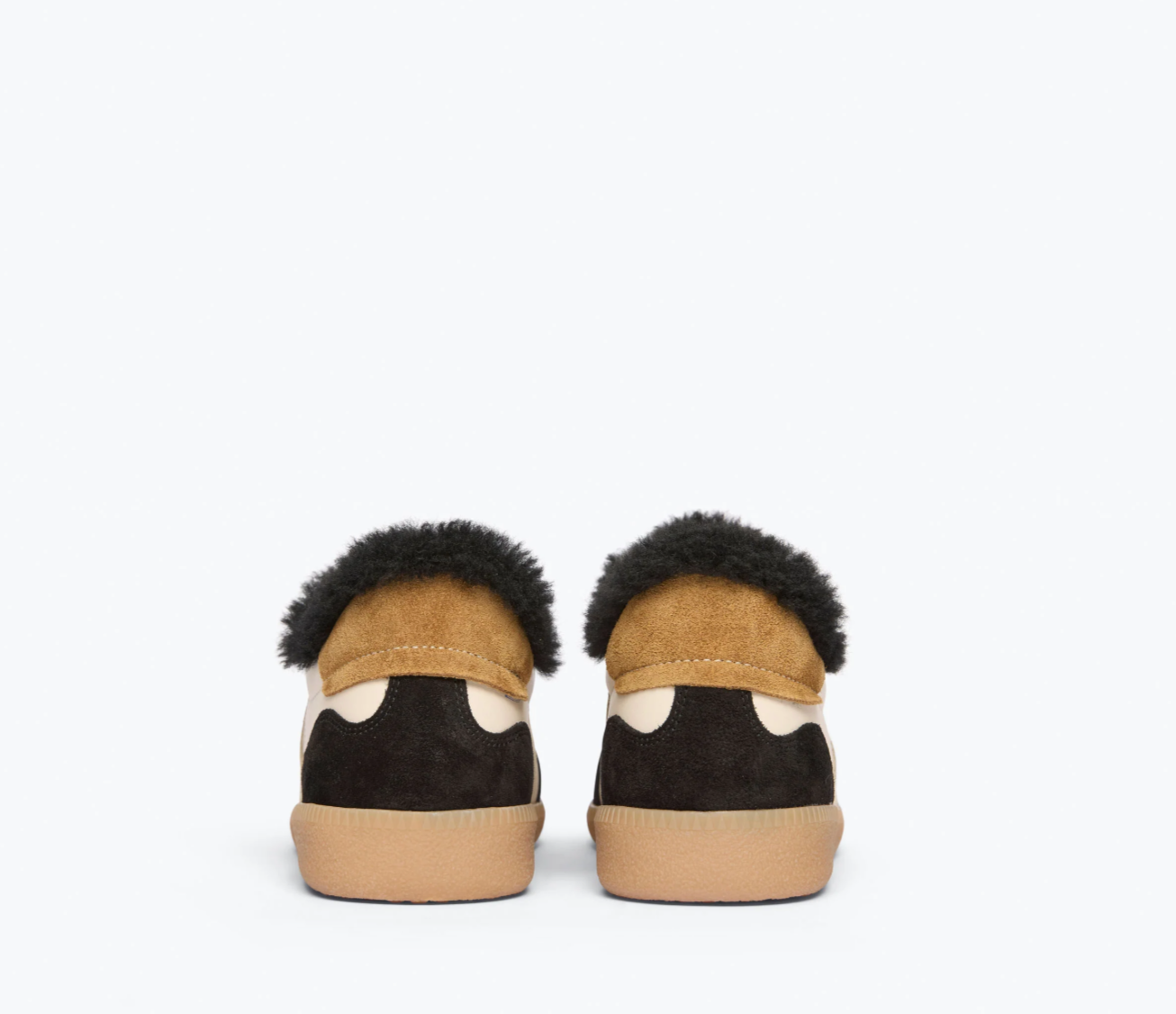 Freda Salvador Jackie Shearling Retro Sneaker