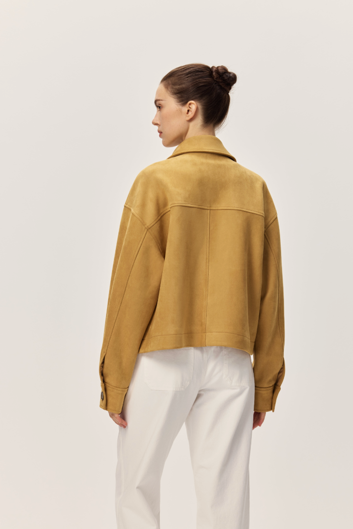 Elodie the Label Liora Vegan Suede Jacket