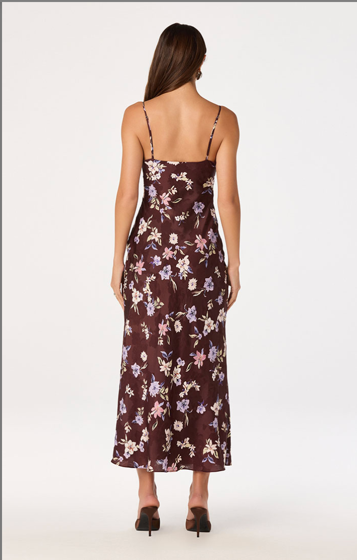 ASTR Carin Floral Slip Dress