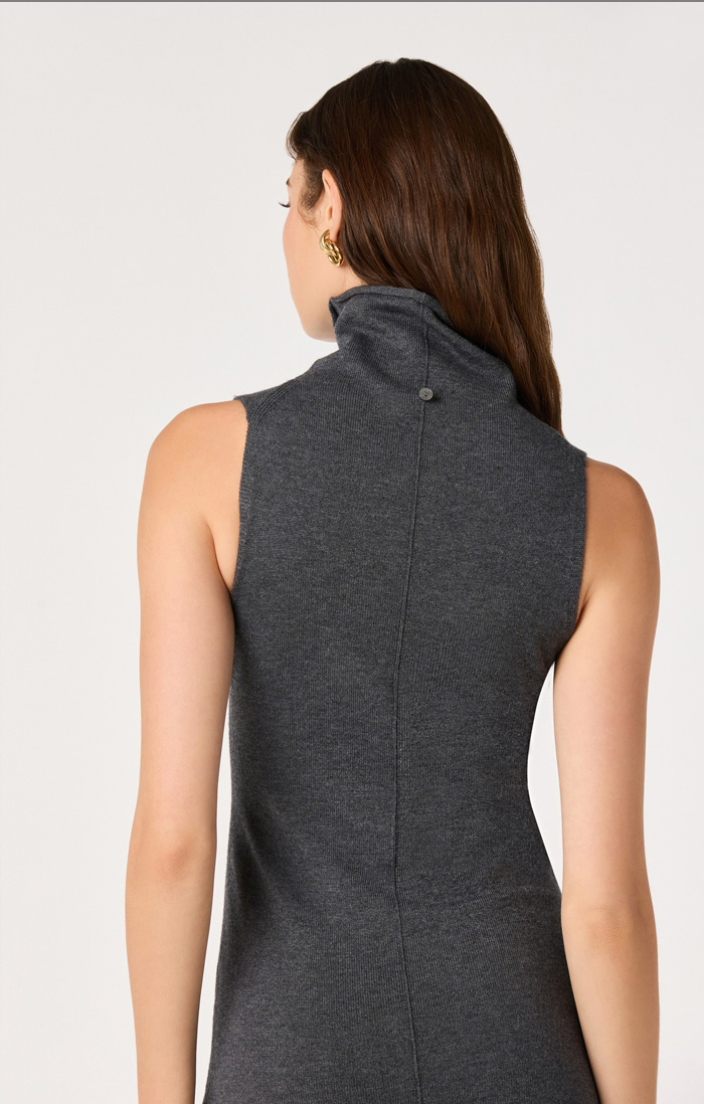 ASTR Shyanne Turtleneck Scarf Sweater Dress