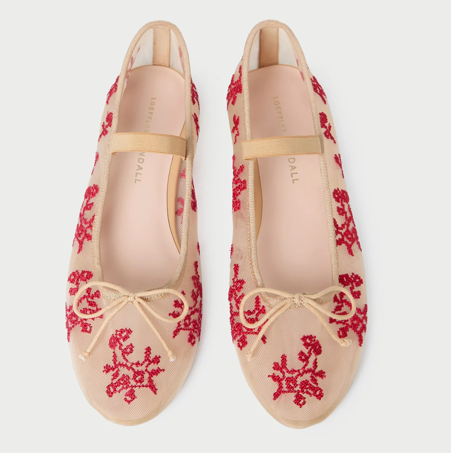 Loeffler Randall Leonie Embellished Ballet Flats