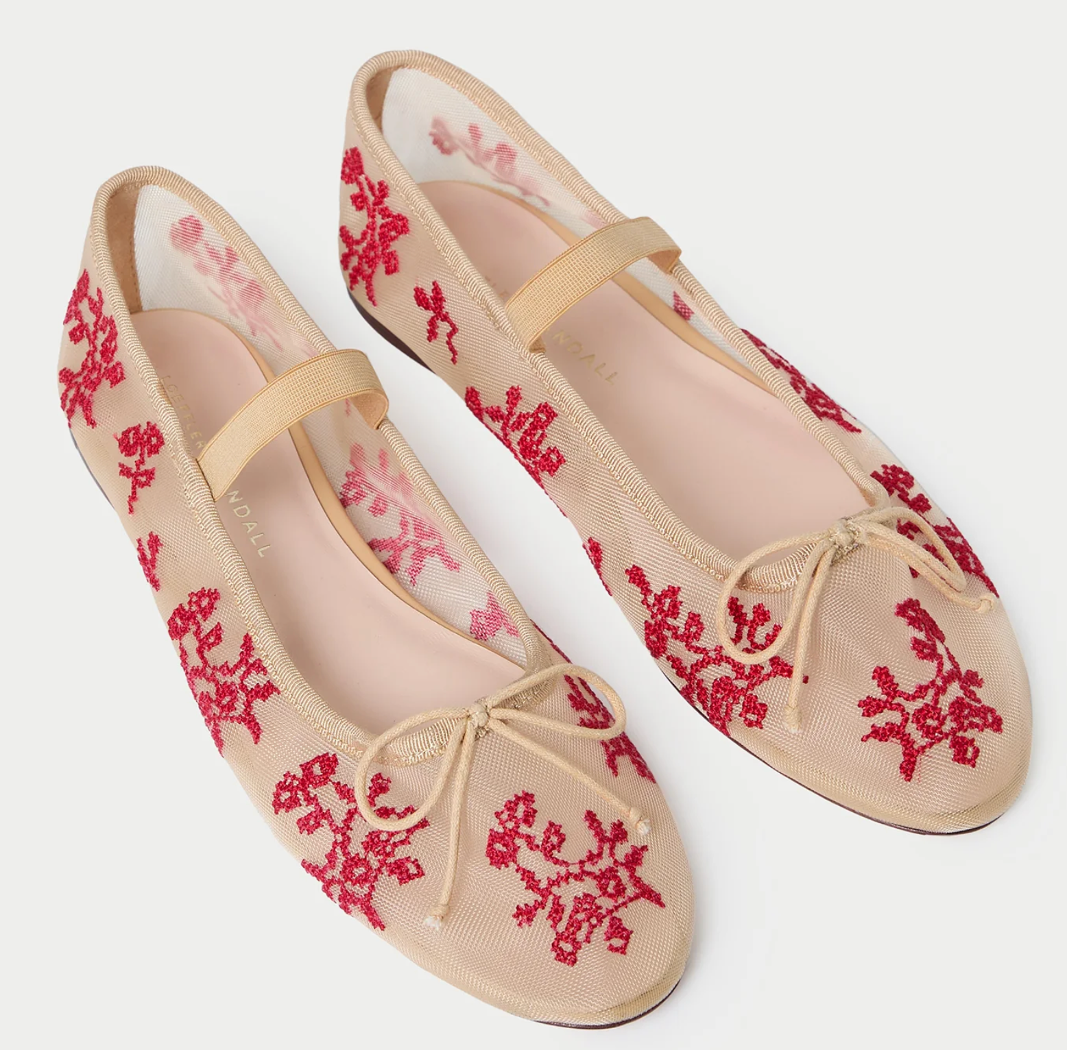 Loeffler Randall Leonie Embellished Ballet Flats